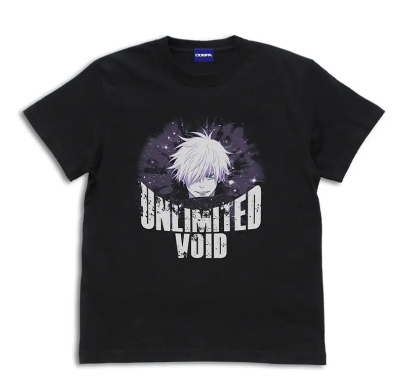 Jujutsu Kaisen - Gojo Satoru T-shirt Ver2.0 (Black | Size L) image 1