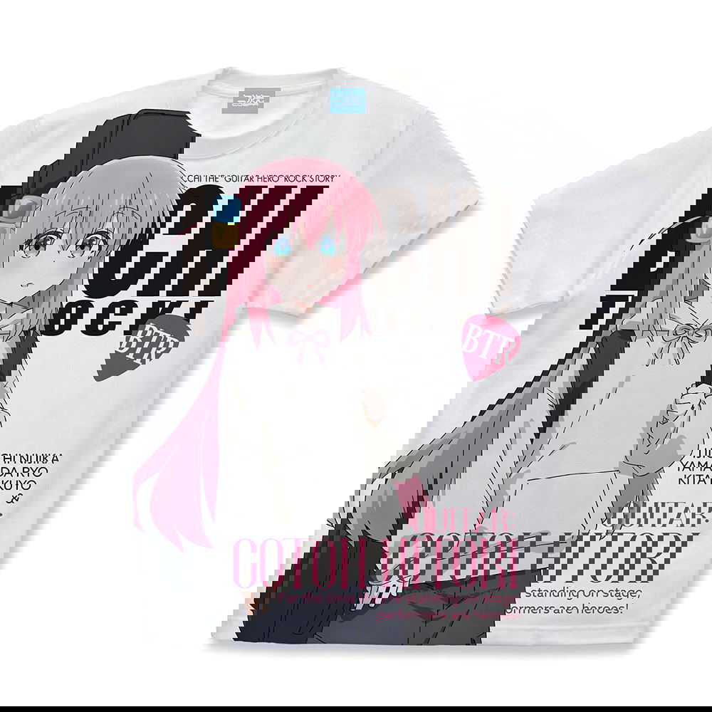 トップス Bocchi Bocchi the Rock! - Original Illustration Hitori Goto Full Graphic