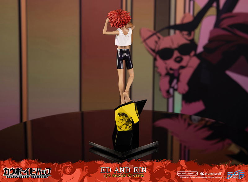 Cowboy Bebop 1/8 Scale Resin Statue: Ed and Ein [Standard Edition] image 13