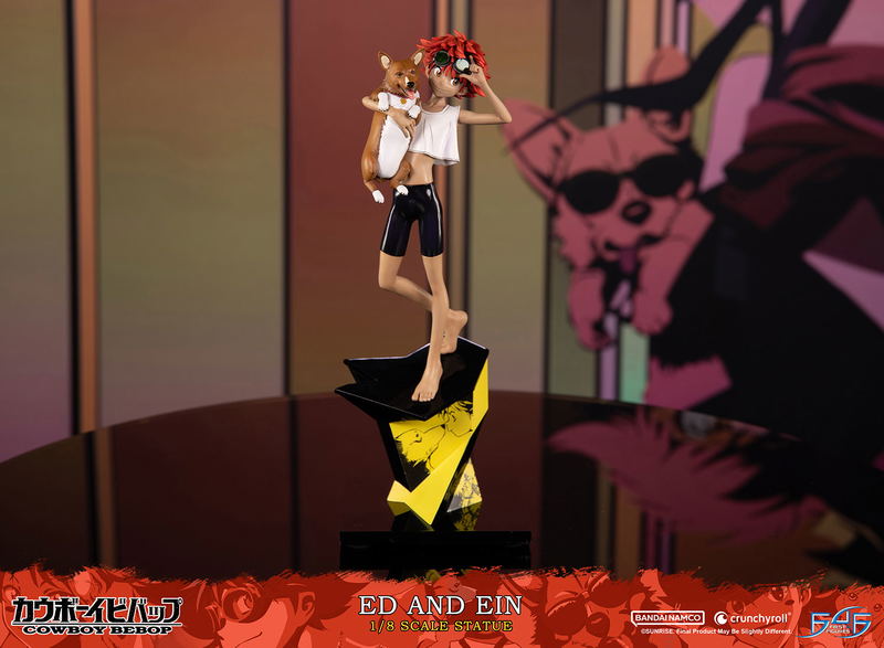 Cowboy Bebop 1/8 Scale Resin Statue: Ed and Ein [Standard Edition] image 18