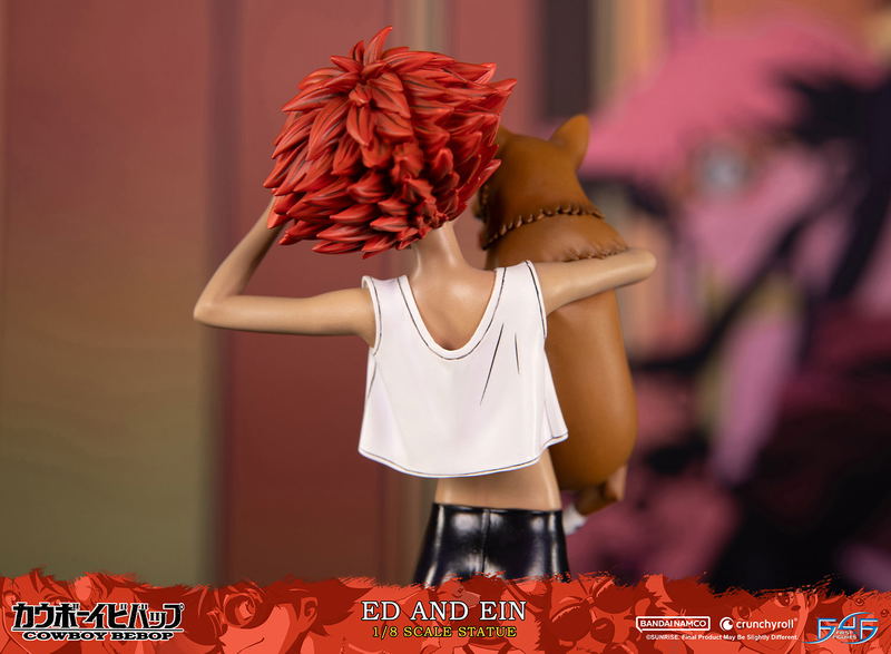 Cowboy Bebop 1/8 Scale Resin Statue: Ed and Ein [Standard Edition] image 24