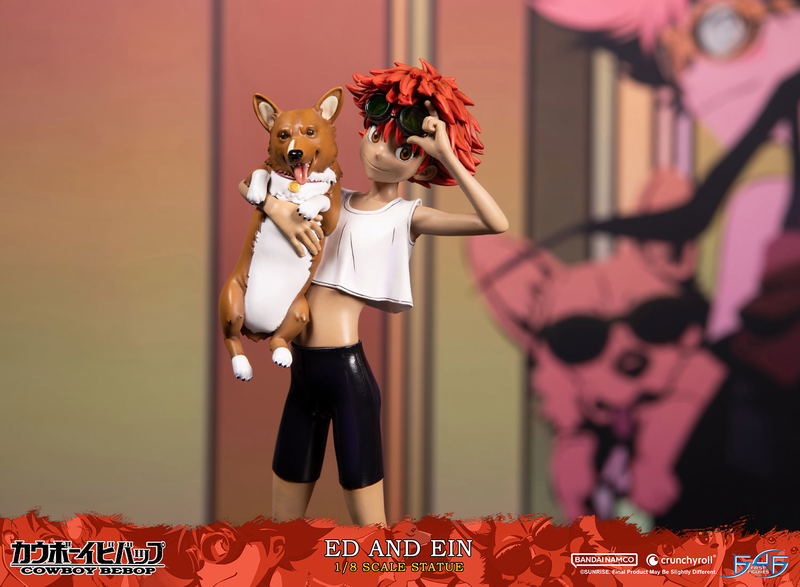 Cowboy Bebop 1/8 Scale Resin Statue: Ed and Ein [Standard Edition] image 27