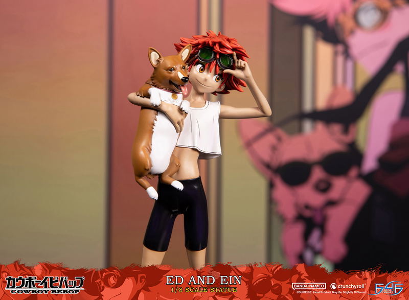 Cowboy Bebop 1/8 Scale Resin Statue: Ed and Ein [Standard Edition] image 28