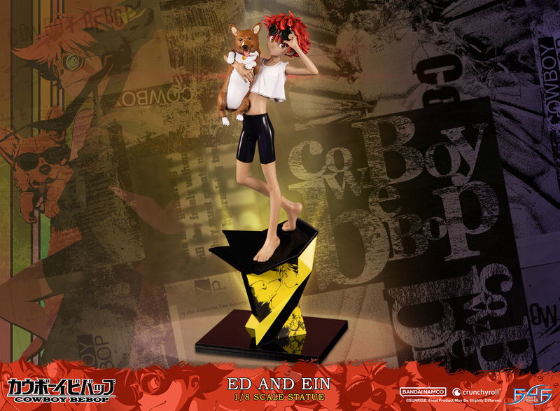 Cowboy Bebop 1/8 Scale Resin Statue: Ed and Ein [Standard Edition] image 10