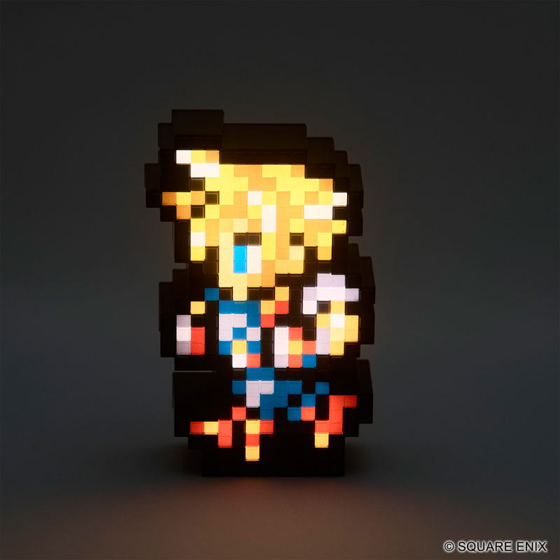Final Fantasy Series Pixel Light FF Pixel Remaster Cloud Strife image 3