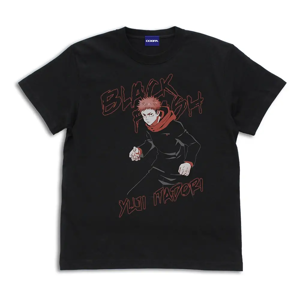 Jujutsu Kaisen - Yuji Kojo Black Flash T-shirt (Black | Size S)_