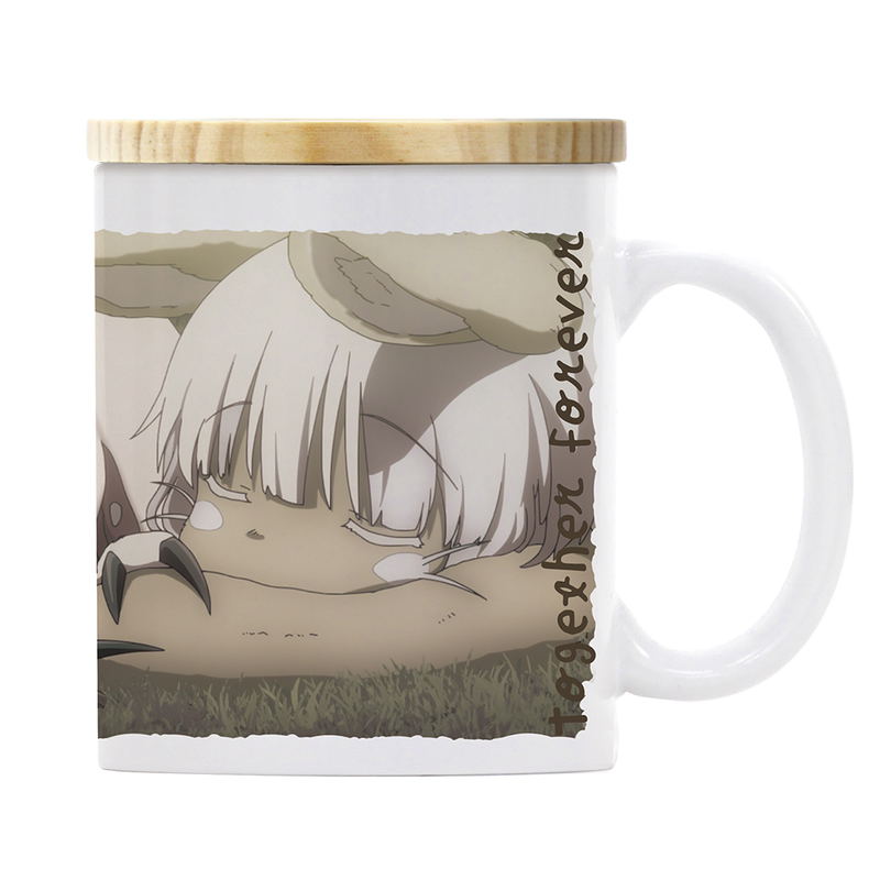 Made In Abyss: The Golden City Of The Scorching Sun - Nanachi & Tsubo Mitty Full Color Mug With Lid image 1