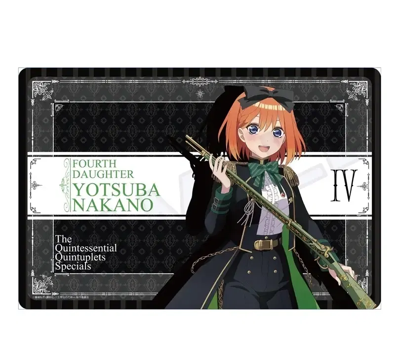 The Quintessential Quintuplets Specials Rubber Mat Military Lolita Ver. Nakano Yotsuba — Import Game Deal