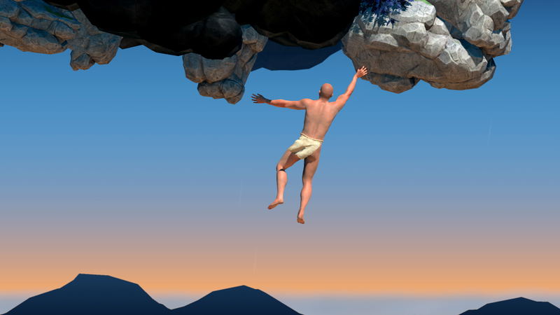 A Difficult Game About Climbing <span class="ext" style="background-color: #2a475e; color: #FFFFFF;">STEAM</span> <span class="ext ext_digital">digital</span> image 6