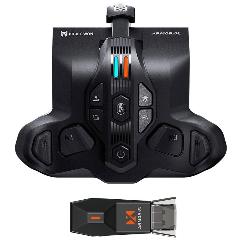 Armor-X Wireless Back Button for Xbox Series X|S / Xbox One / Switch / PC (Black) image 1