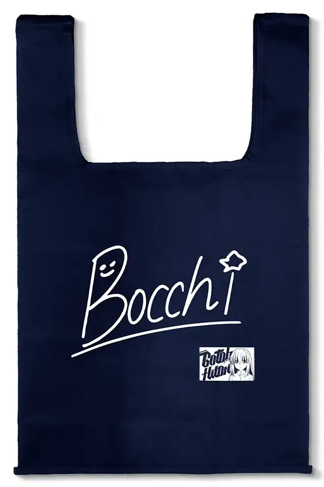 Bocchi The Rock! Bocchi-chan's Signature Eco Bag (Navy) image 1