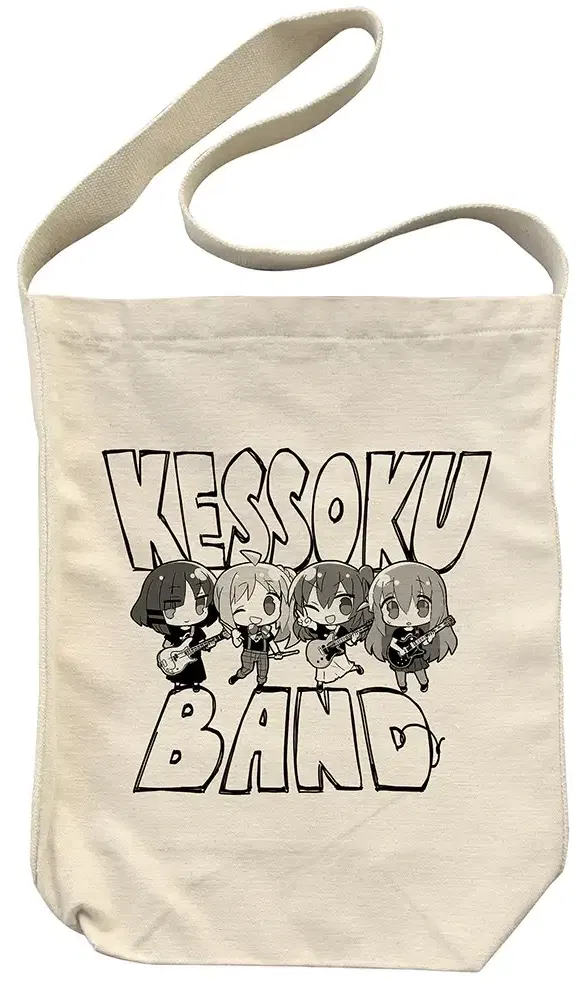 Bocchi the Rock! - Cable Band Shoulder Tote Bag (Natural) image 1