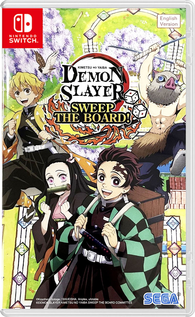 Demon Slayer: Kimetsu no Yaiba - Sweep the Board! (Multi-Language) for  Nintendo Switch