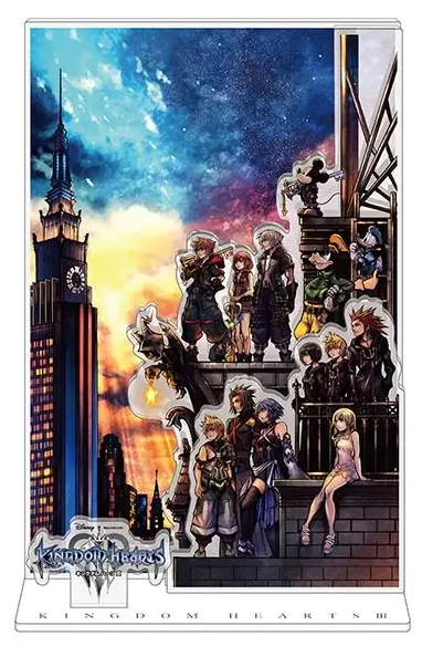 Kingdom Hearts III Acrylic Stand Gather Square Enix