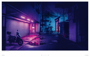 Liam Wong Tokyo - The Night City Captured By A Game Designer_