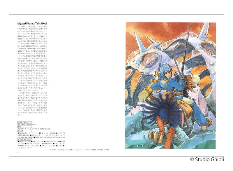 The Art Of Nausicaa Of The Valley Of The Wind - Watercolor Collection