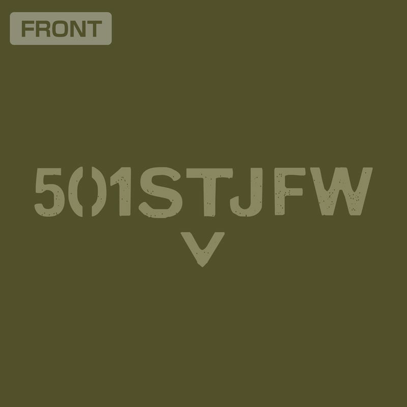 501st Joint Fighter Wing Strike Witches ROAD to BERLIN - Strike Witches Vintage T-shirt (Moss | Size XL) image 4