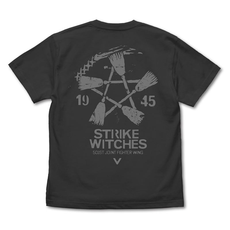 501st Joint Fighter Wing Strike Witches ROAD to BERLIN - Strike Witches Vintage T-shirt (Sumi | Size L) image 3