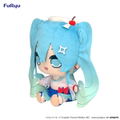Hatsune Miku Kyurumaru Big Plush Toy: Melon Soda Float thumbnail 2