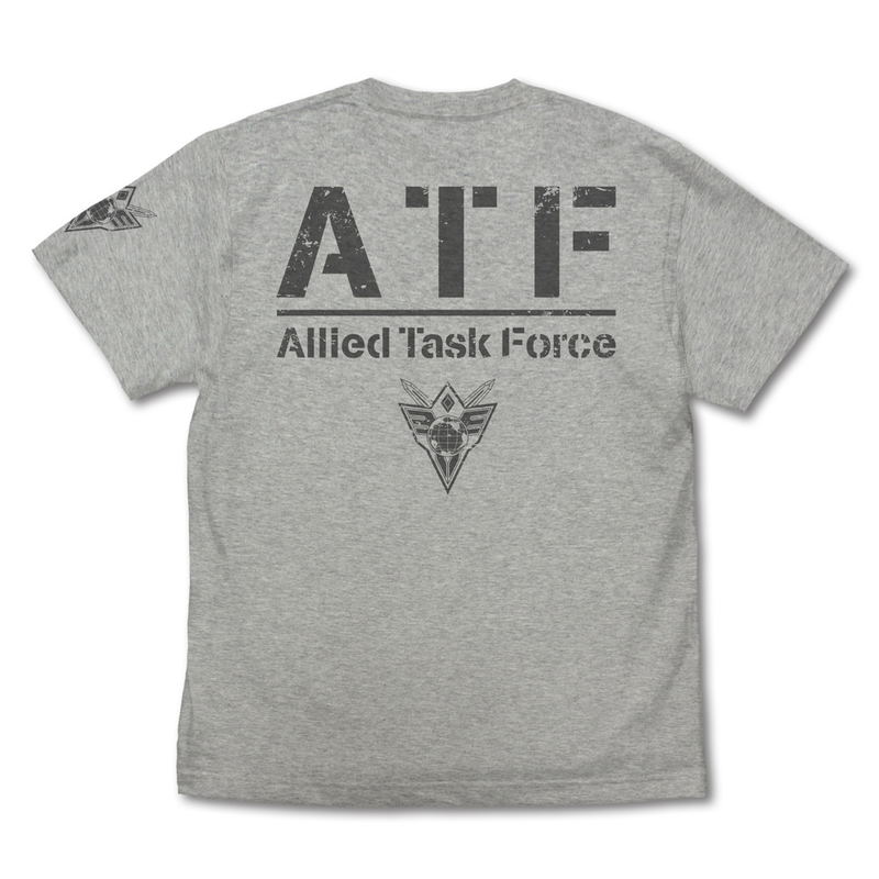 Brave Bang Bravern! - Multinational Task Force (ATF) T-shirt (Mix Gray | Size L) image 4