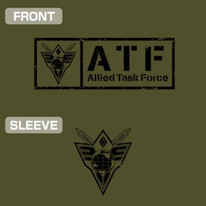 Brave Bang Bravern! - Multinational Task Force (ATF) T-shirt (Moss | Size L)_