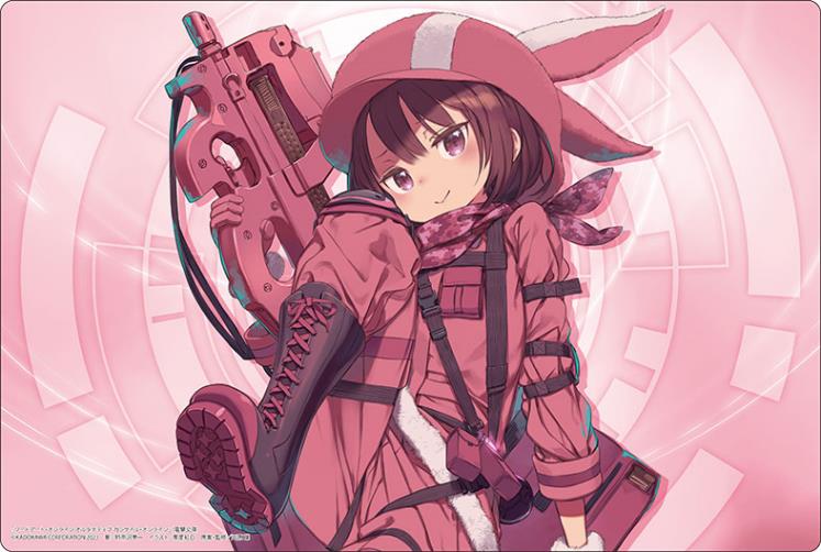 Bushiroad Rubber Mat Collection V2 Vol. 1172 Dengeki Bunko Sword Art Online Alternative Gun Gale Online Llenn image 1