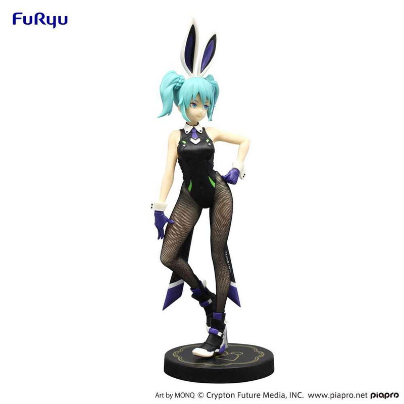 Hatsune Miku BiCute Bunnies Figure: -Street Violet Color Ver.- image 2