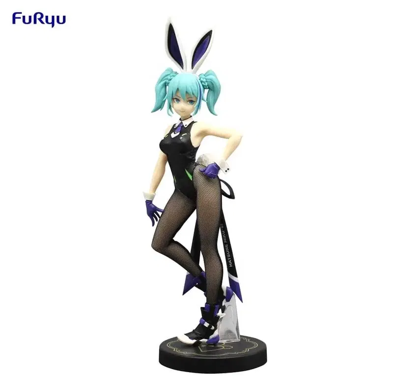 Hatsune Miku BiCute Bunnies Figure: -Street Violet Color Ver.- image 1