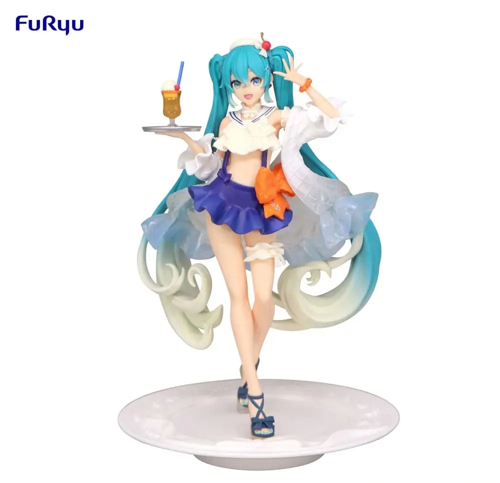 Hatsune Miku Exceed Creative Figure: SweetSweets Series Tropical Juice FuRyu