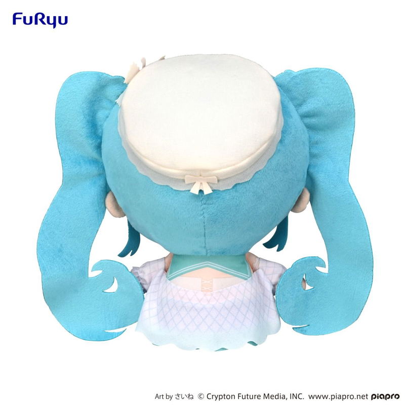 Hatsune Miku Kyurumaru Big Plush Toy: Melon Soda Float image 5