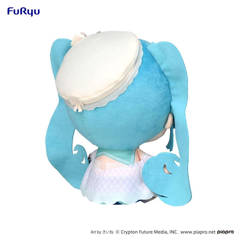 Hatsune Miku Kyurumaru Big Plush Toy: Melon Soda Float image 6