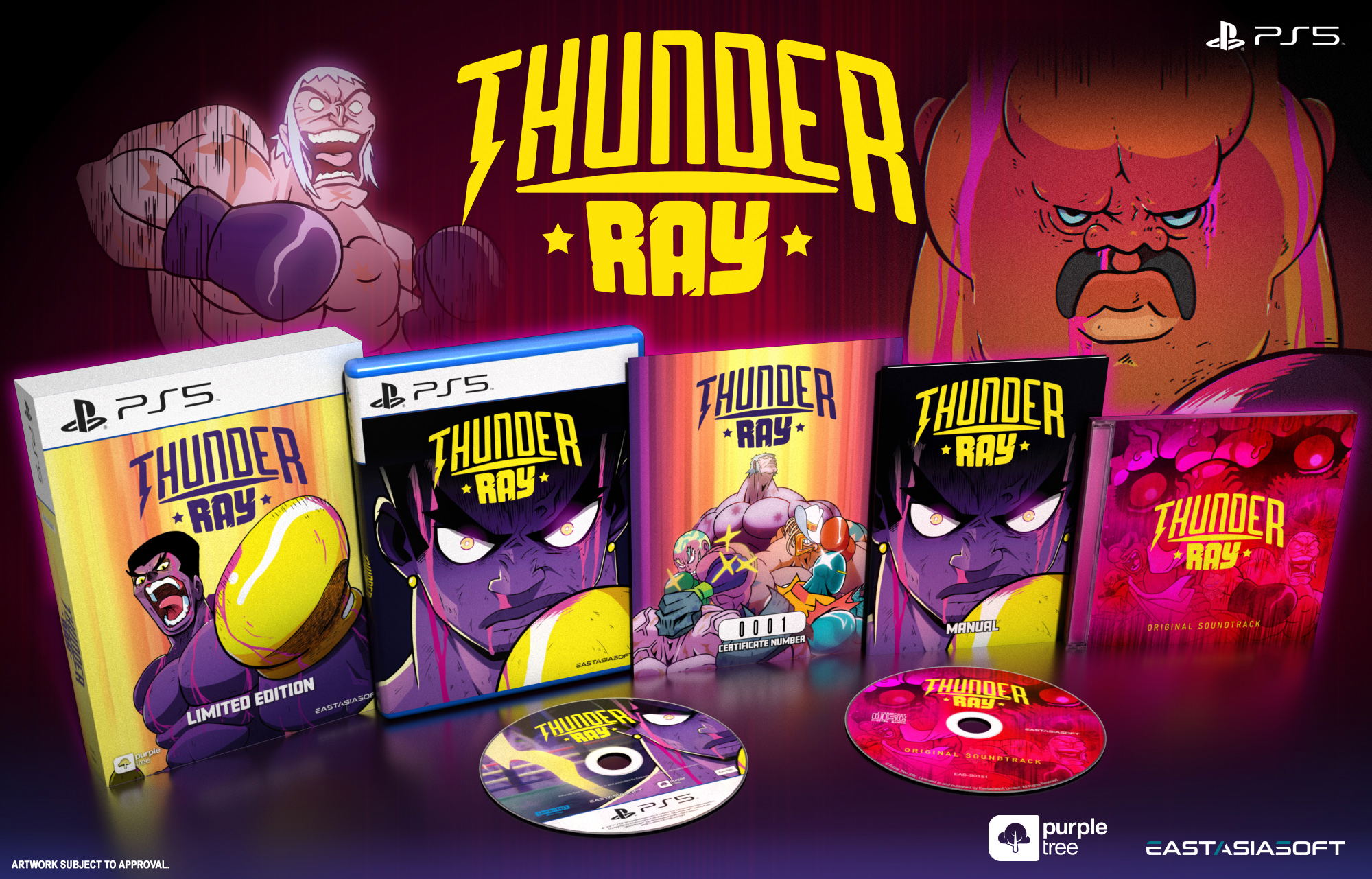 SW Thunder Ray / サンダーレイ アジア限定版 パンチアウト似 新 Thunder Ray [Limited Edition] LE PLAY EXCLUSIVES for PlayStation 5