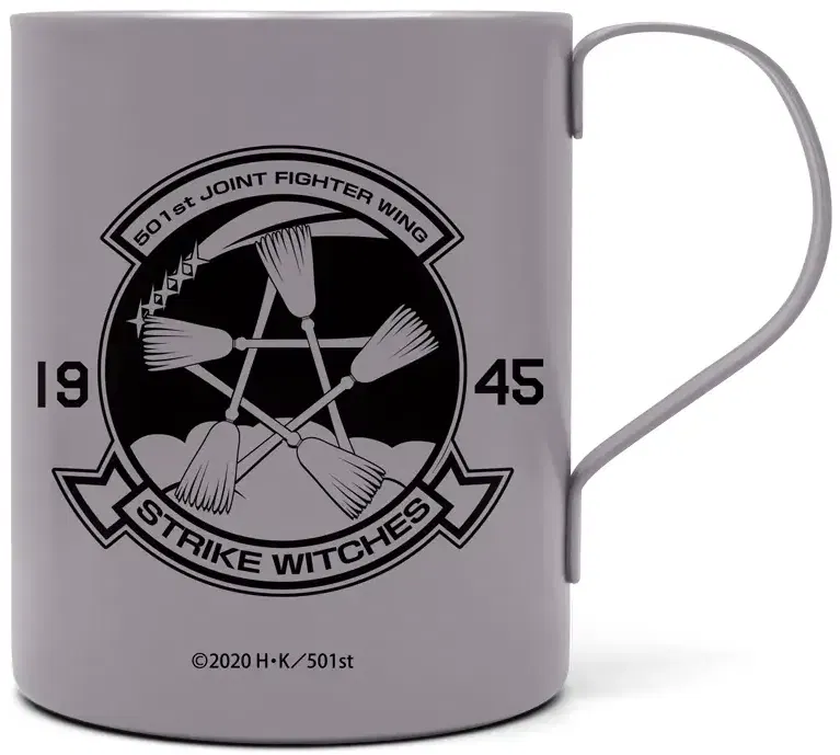 501st Joint Fighter Wing Strike Witches ROAD to BERLIN -  Strike Witches Double Layer Stainless Steel Mug (Painted) image 1