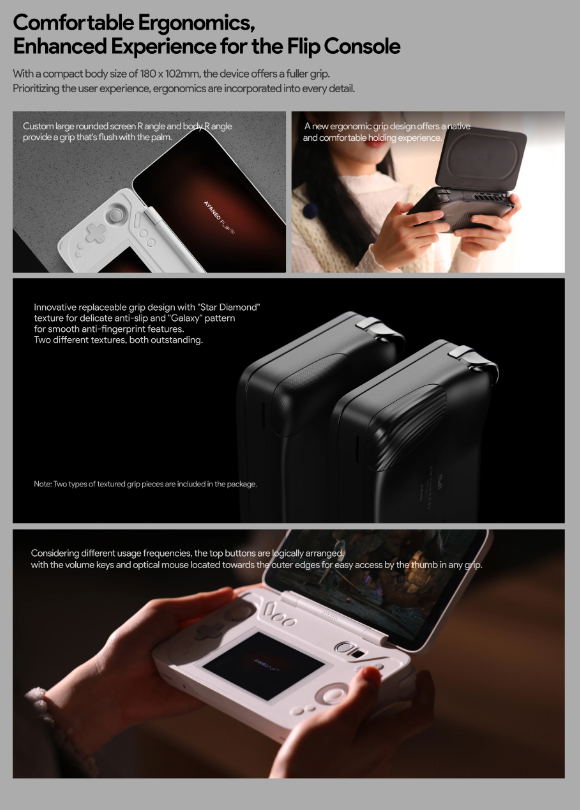 AYANEO Flip DS AMD Ryzen 7 7840U 32GB+2TB (Milky White) image 15
