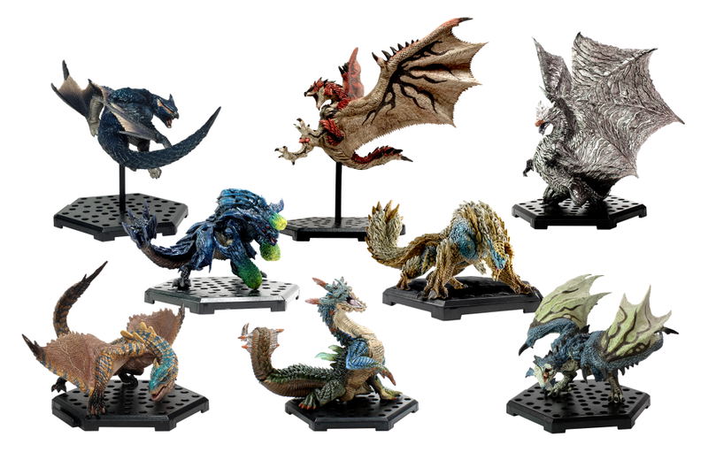 Capcom Figure Builder Monster Hunter: Standard Model Plus Monster Hunter 20th Anniversary Best Selection Vol. 1 (Set of 8 Pieces) image 1