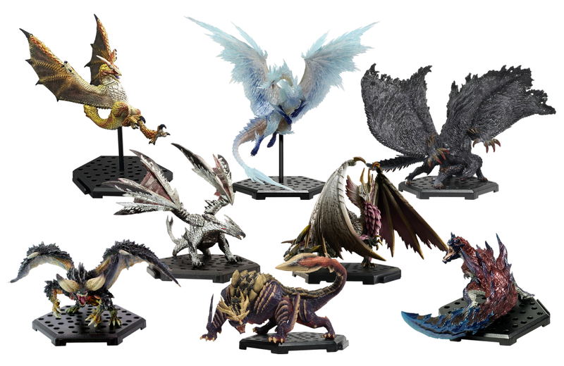 Capcom Figure Builder Monster Hunter: Standard Model Plus Monster Hunter 20th Anniversary Best Selection Vol. 2 (Set of 8 Pieces) image 1
