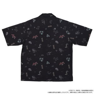 Jujutsu Kaisen Season 2 Open Collar Shirt Fushiguro's Shikigami (Black)_