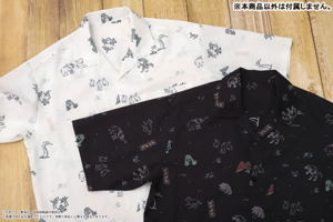 Jujutsu Kaisen Season 2 Open Collar Shirt Fushiguro's Shikigami (Black)_