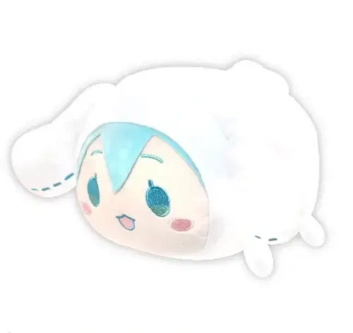 MC-07 Hatsune Miku x Cinnamoroll Potekoro Mascot Big F Hatsune Miku (Cinnamoroll Kigurumi) image 1