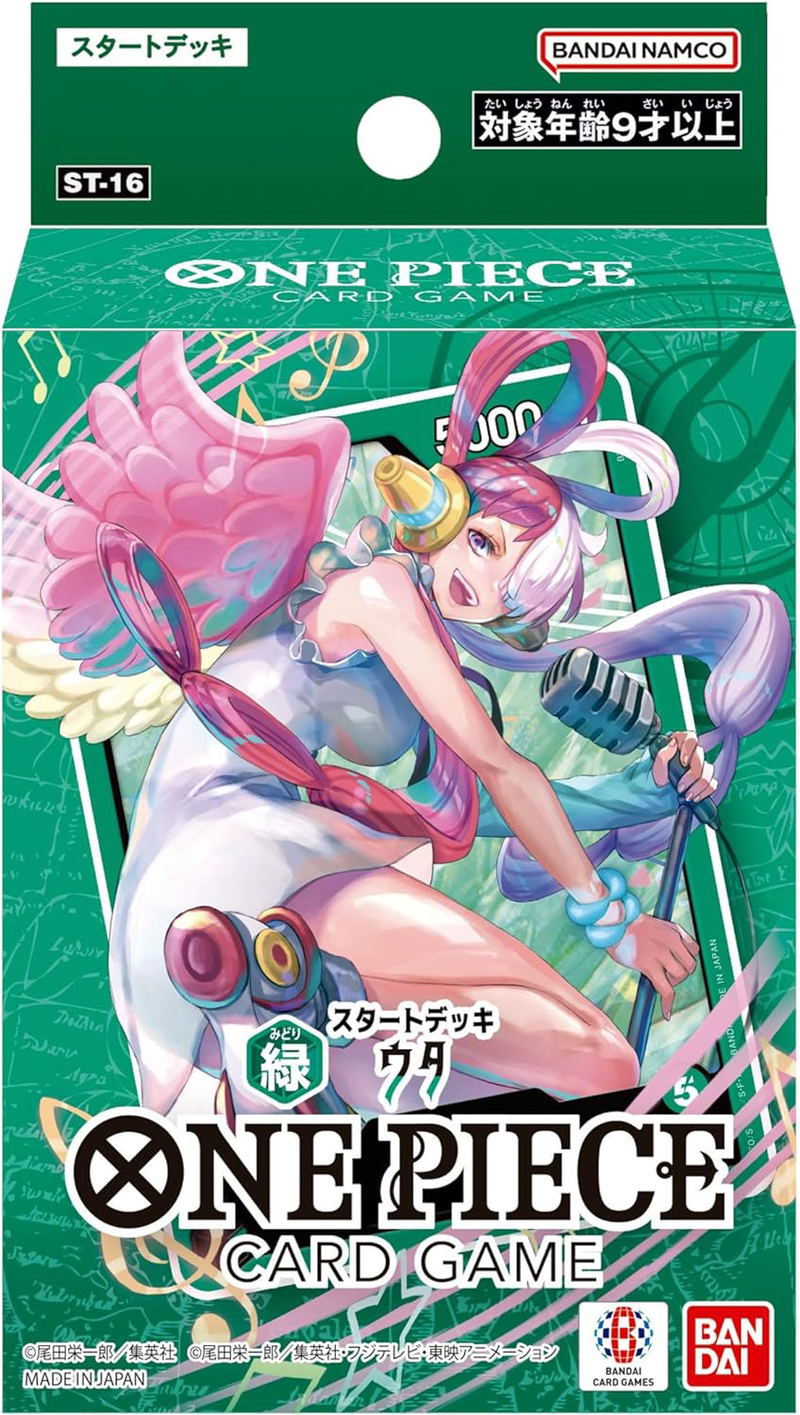 One Piece Card Game Start Deck Green Uta ST-16 image 1