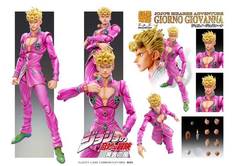 Super Action Statue JoJo's Bizarre Adventure Part V: Giorno Giovanna (Re-run) image 7