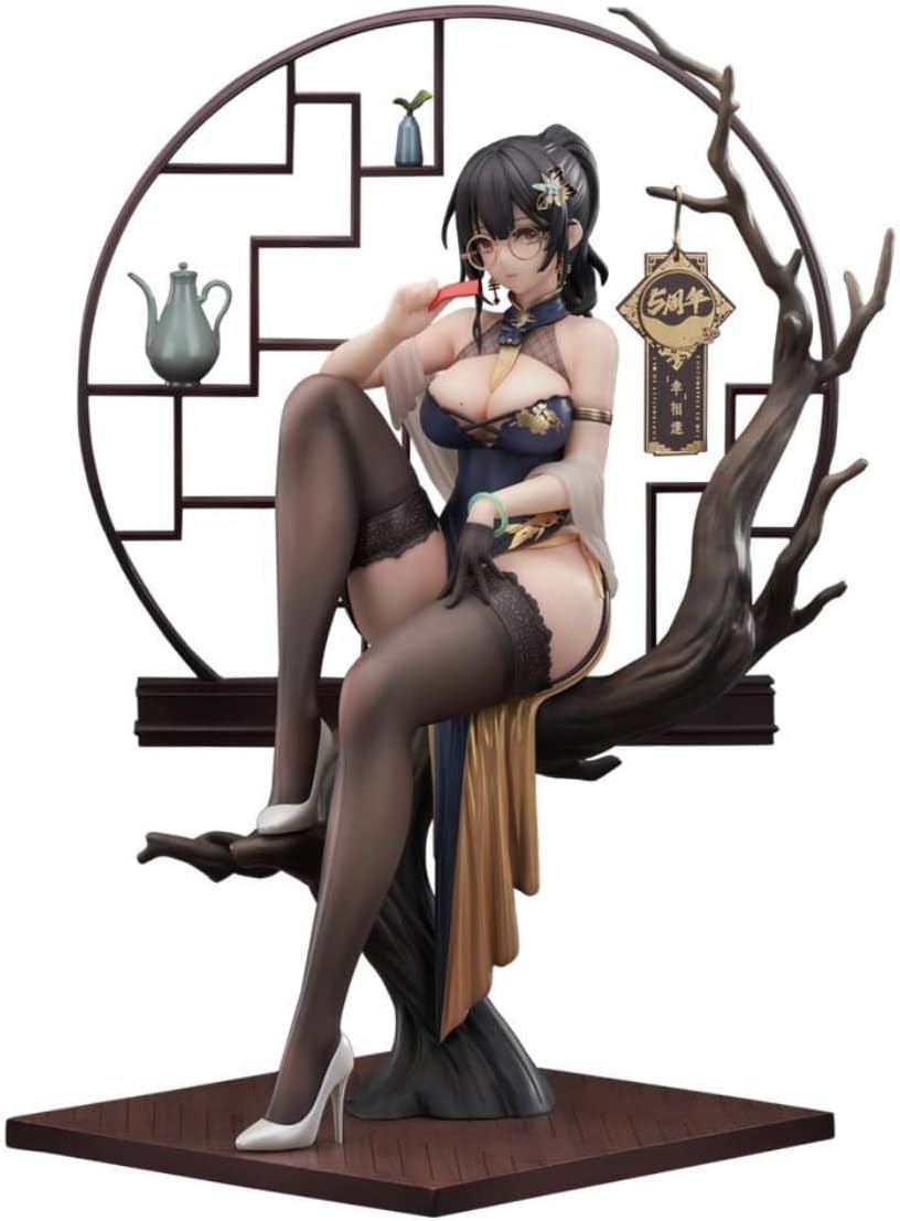 Xiami Fortunate to Meet China Dress Black Ver. 1/7 Scale Pre-Painted Figure Apex