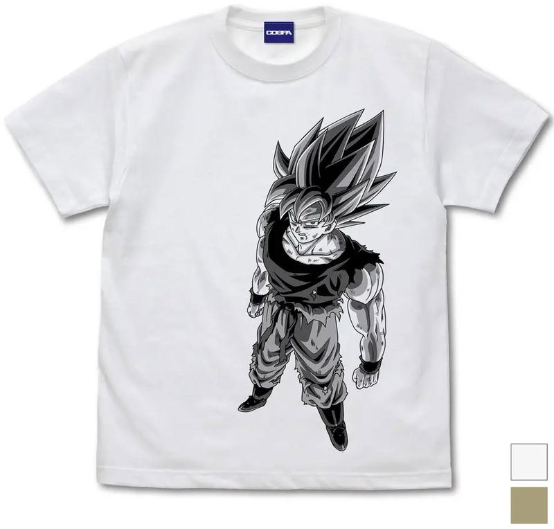 Dragon Ball Z - Super Saiyan Son Goku T-shirt (White | Size L) image 1