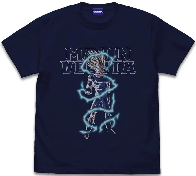 Dragon Ball Z - Majin Vegeta T-shirt (Navy | Size M) image 1