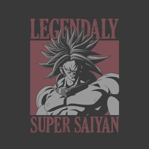 Dragon Ball Z - Legendary Super Saiyan Broly T-shirt (Sumi | Size M)_