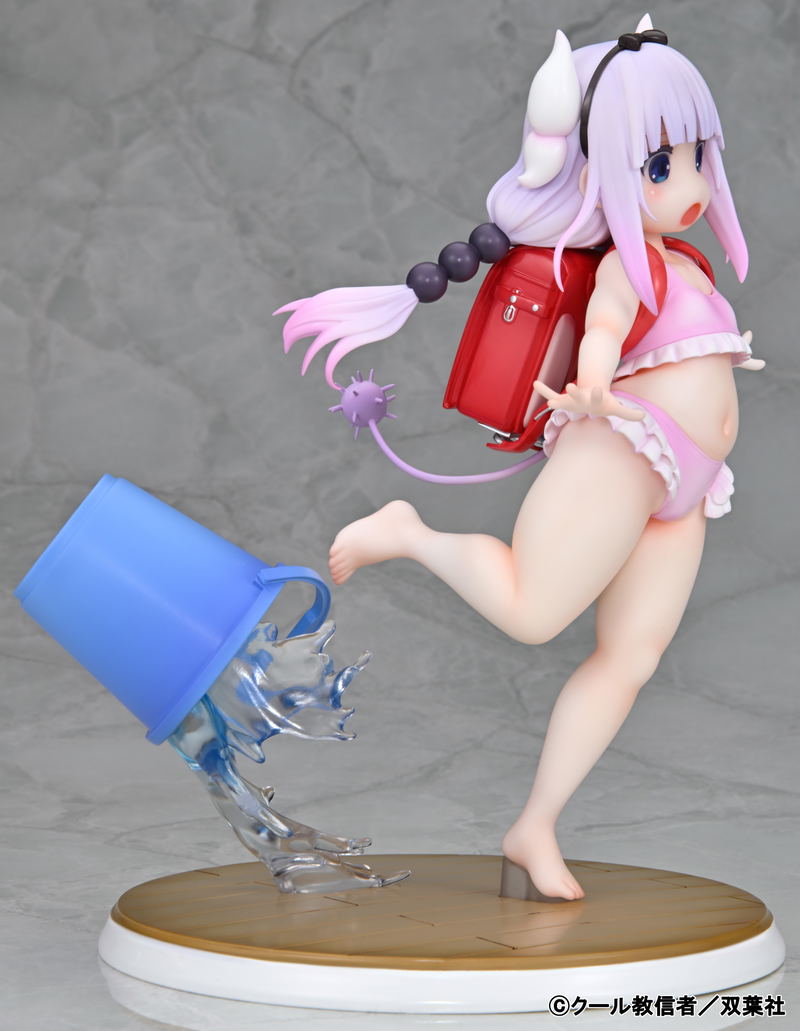 Miss Kobayashi's Dragon Maid 1/6 Scale Pre-Painted Figure: Kanna Kamui Ouchi de Wakuwaku Swimwear Ver. image 7