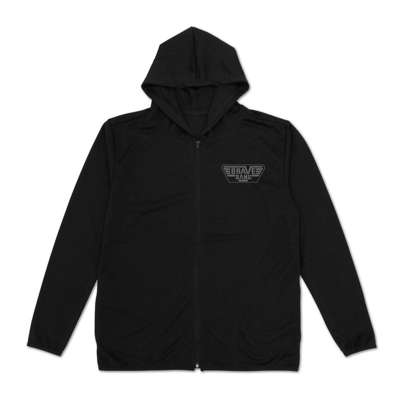 Brave Bang Bravern! - Braeburn Thin Dry Hoodie (Black | Size M) image 2
