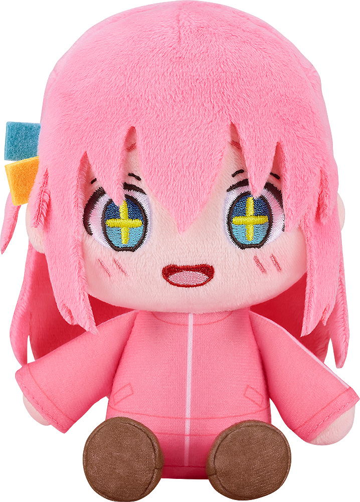 Bocchi The Rock! Plushie Gotoh Hitori Sparkly-Eyed Ver. With Ripe Mango Box Carrying Case (Re-run) image 1