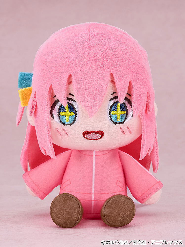 Bocchi The Rock! Plushie Gotoh Hitori Sparkly-Eyed Ver. With Ripe Mango Box Carrying Case (Re-run) image 2