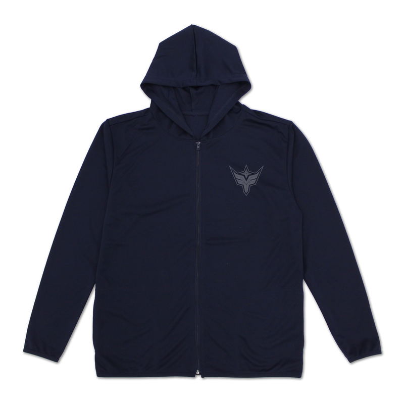 Brave Bang Bravern! - Brae Burn Logo Thin Dry Hoodie (Navy | Size M) image 2